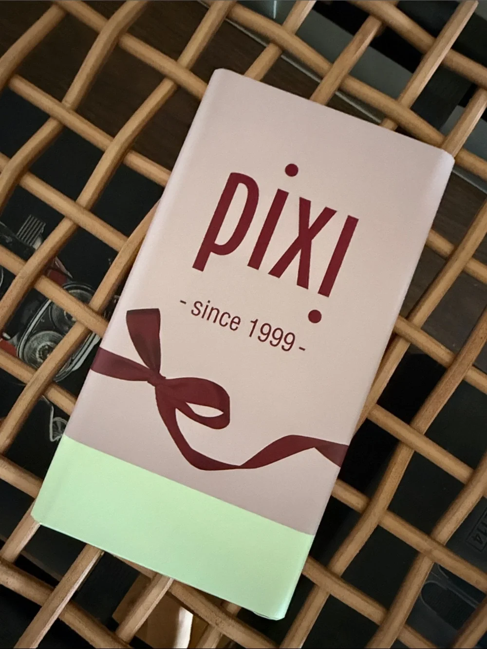 Pixi Blush Pink with Mint Accent Portable Charger
